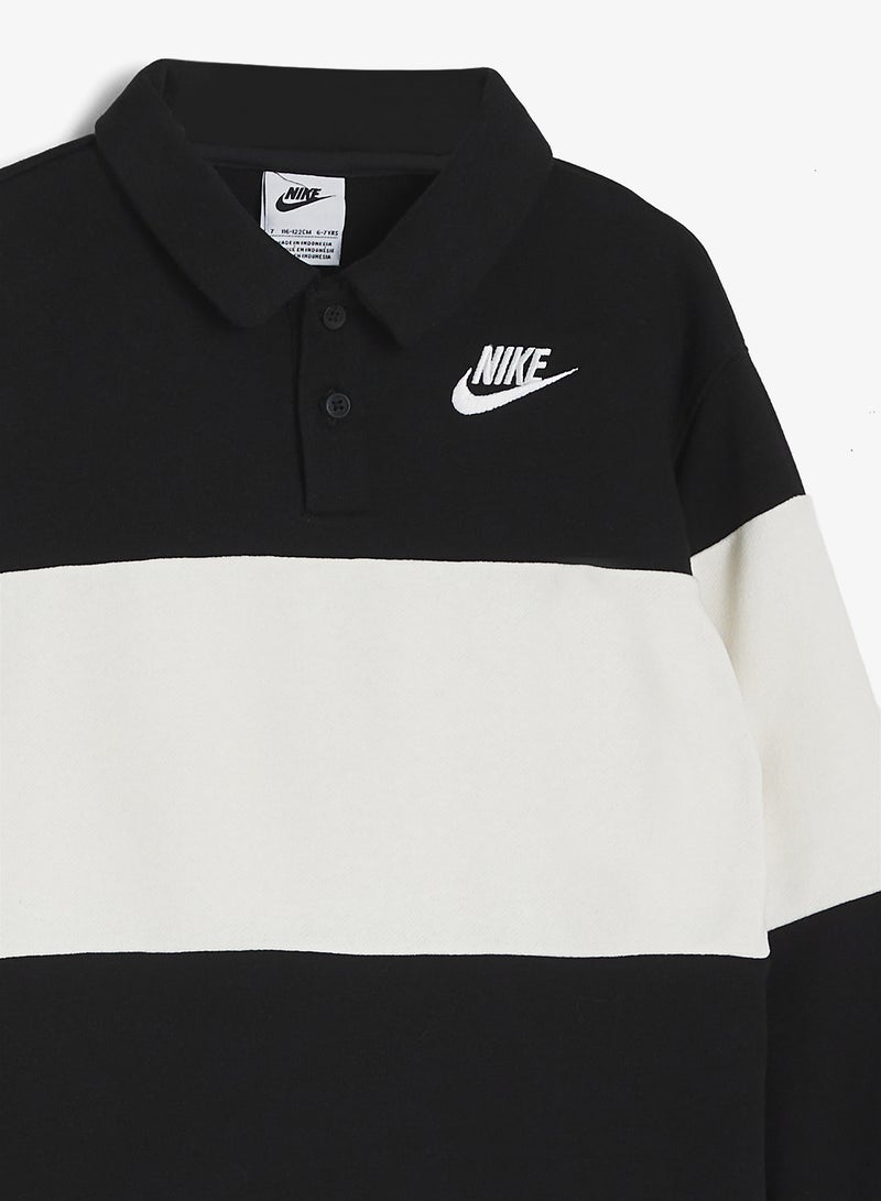 Nike Kids Nkn Club Rugby Polo - Image 3